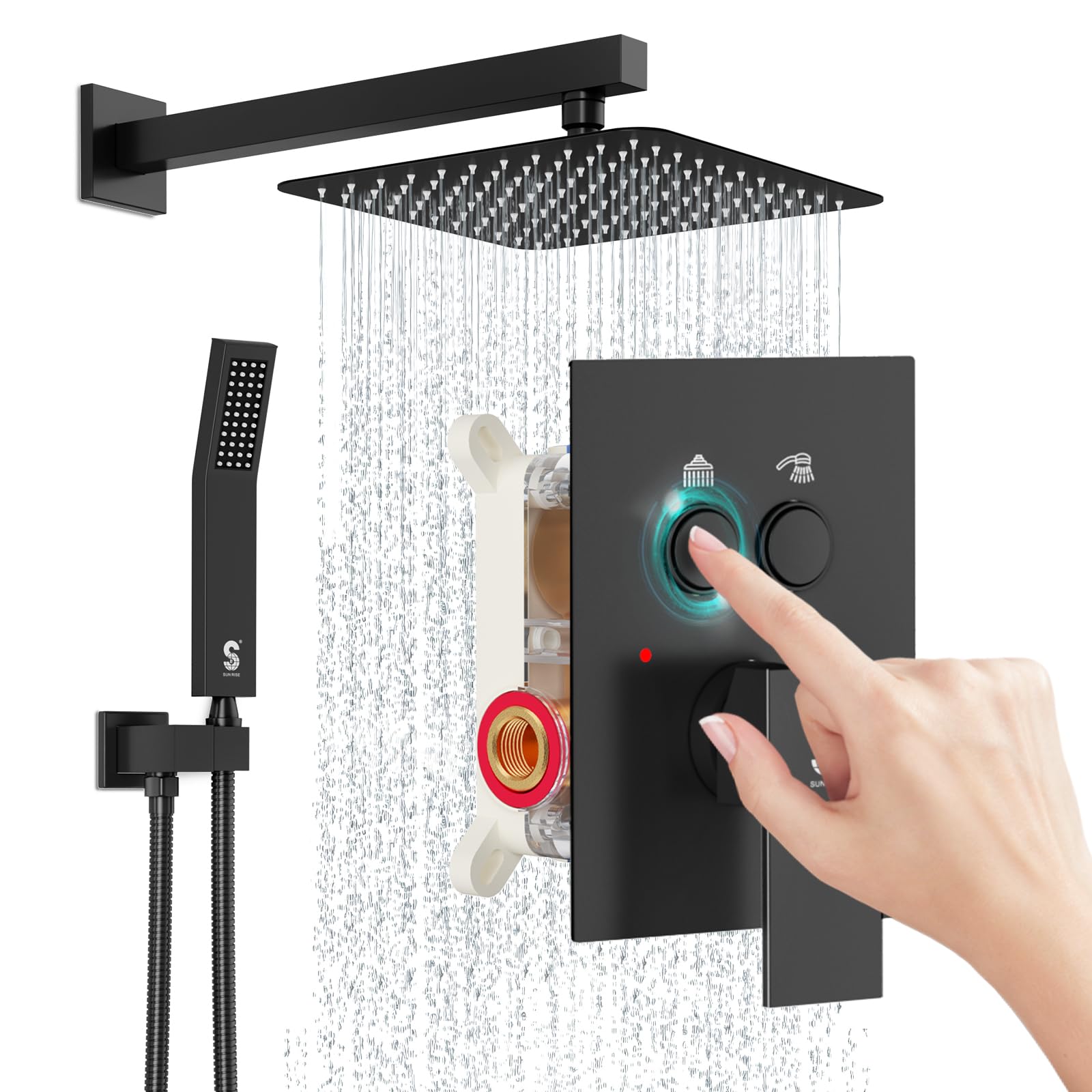 sun rise shower system