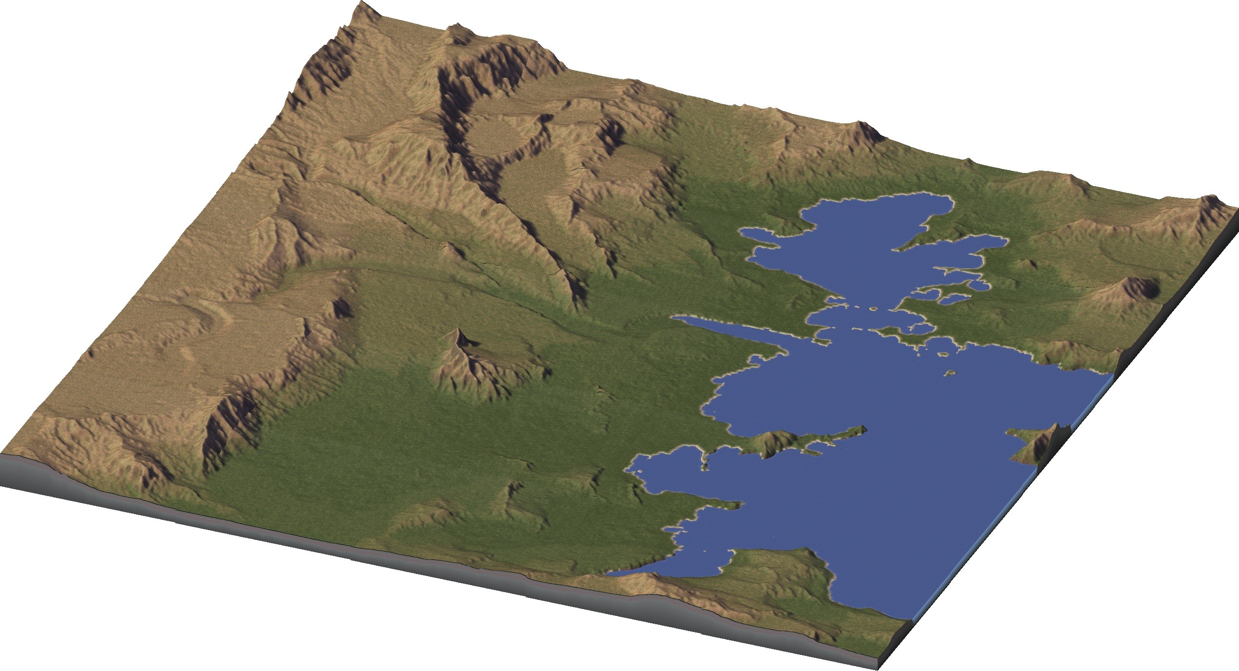 sunkenland map