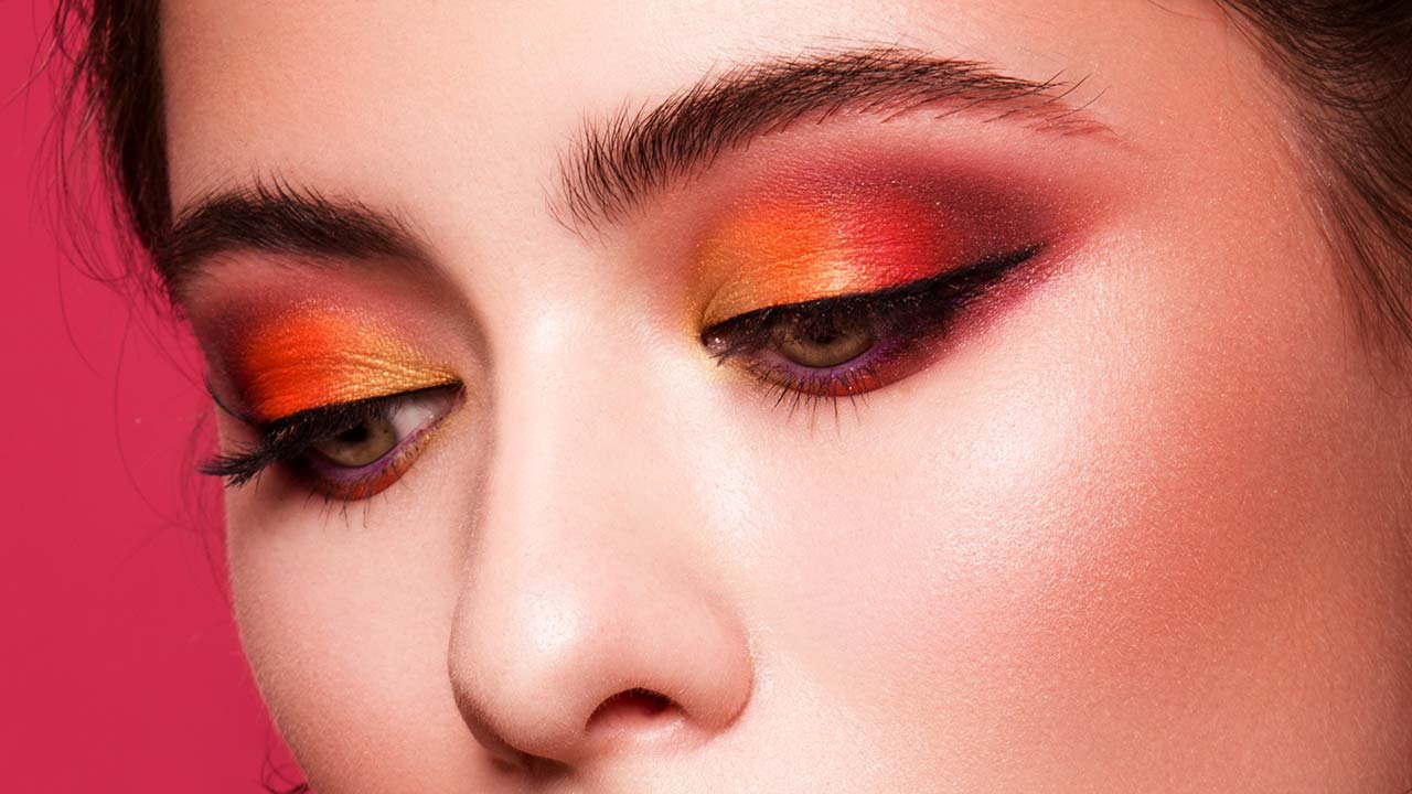 sunset makeup