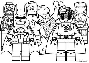 super hero coloring sheets