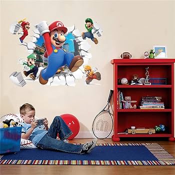 super mario wall decals