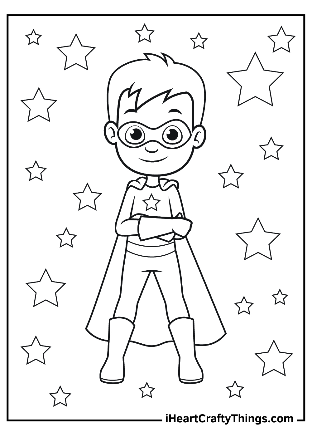 superheroes colouring in