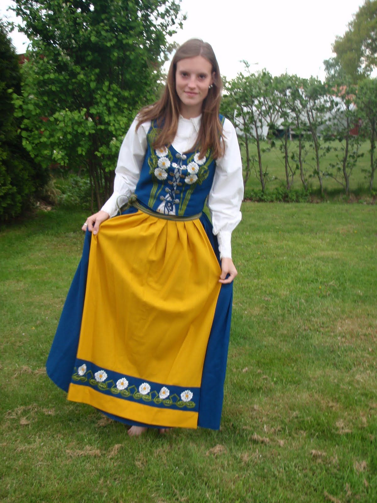 swedish national dress costume