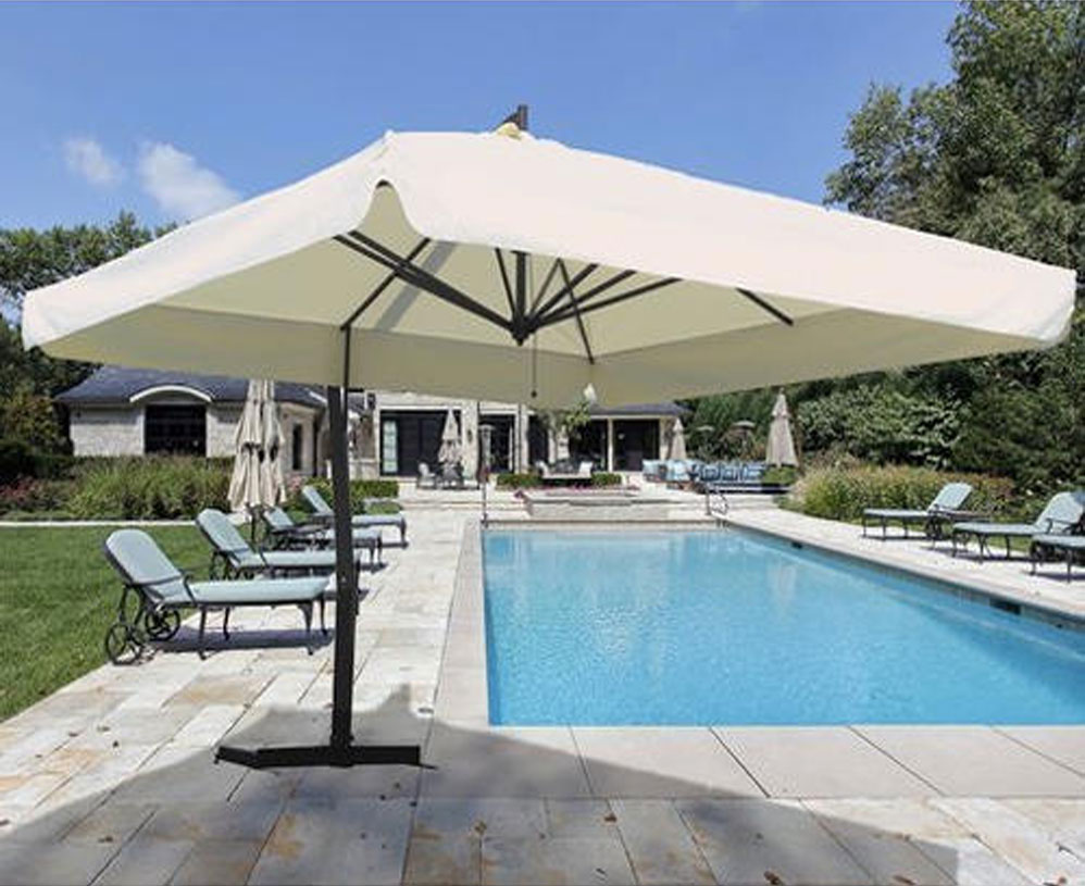 swimming pool umbrella