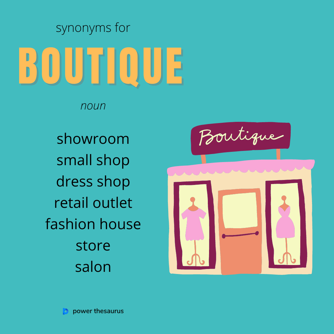 synonym for shop