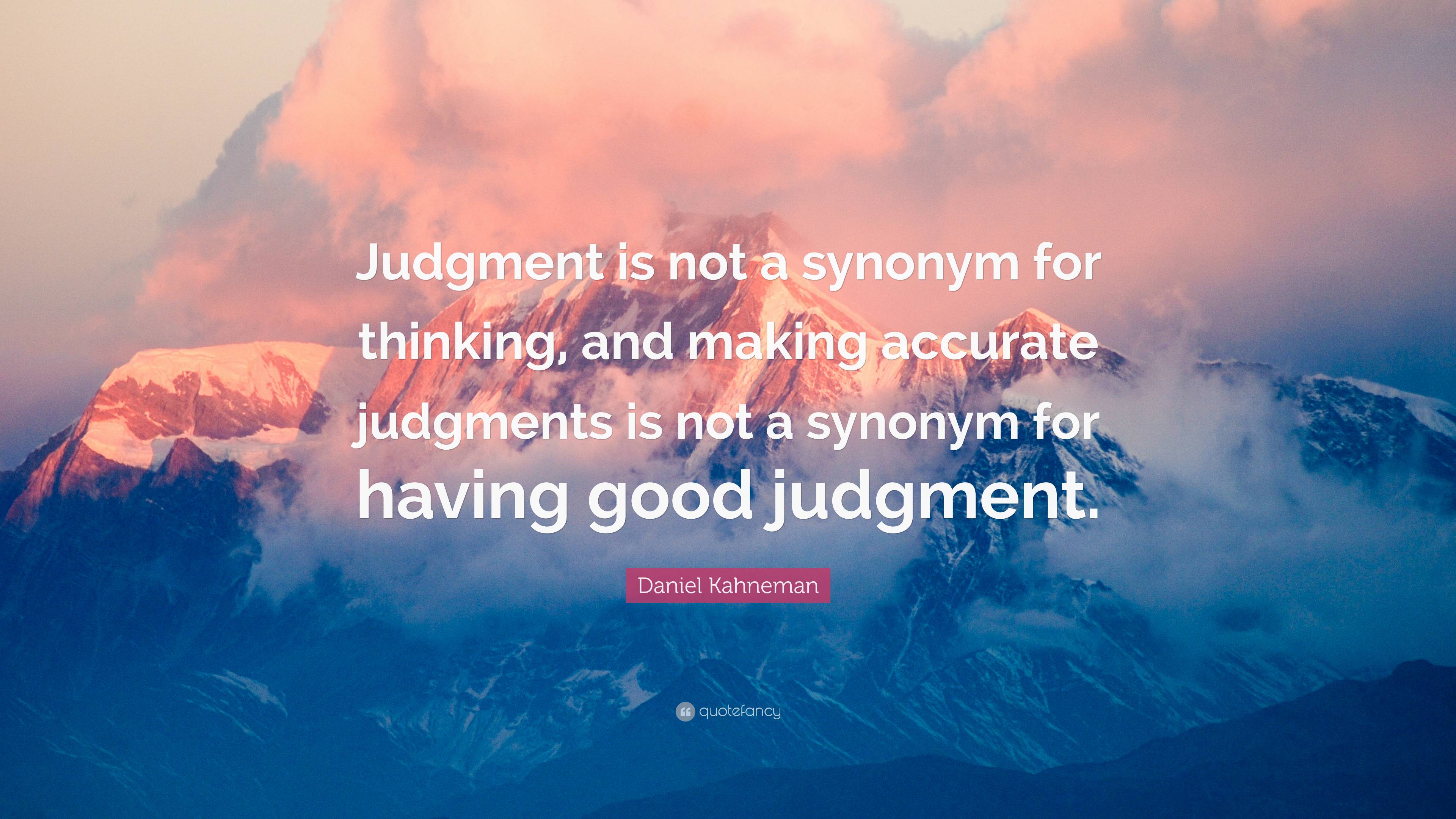 synonym of judgement
