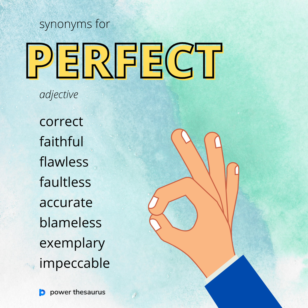 synonym perfect