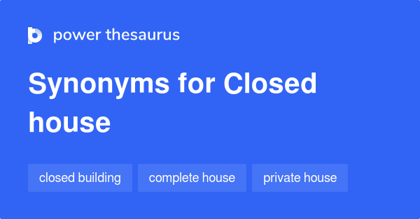 synonyms for closed