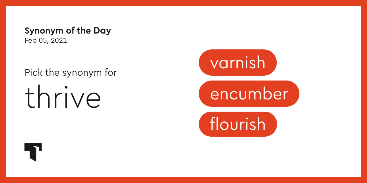 synonyms for flourish