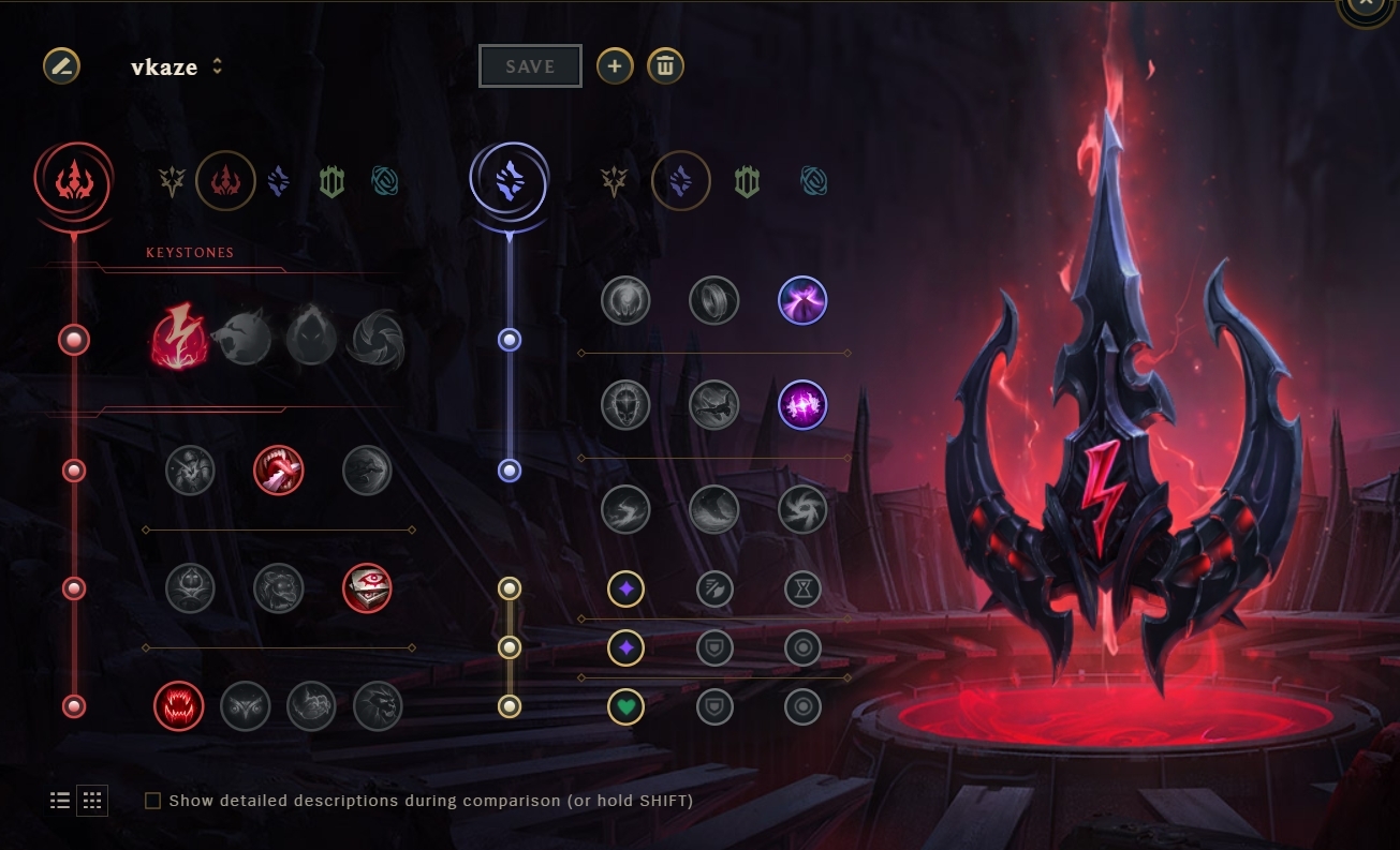 talon runes