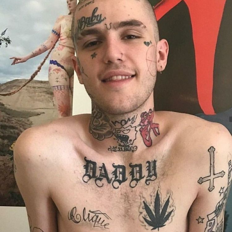 tatuajes de lil peep