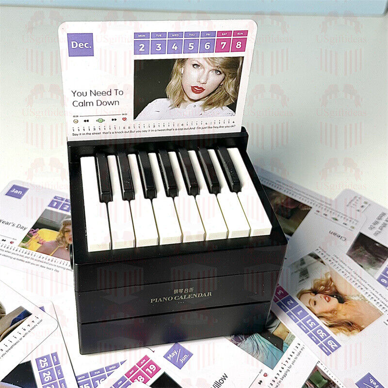 taylor swift piano calendar