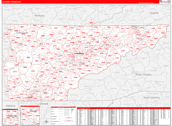 tennessee postal code