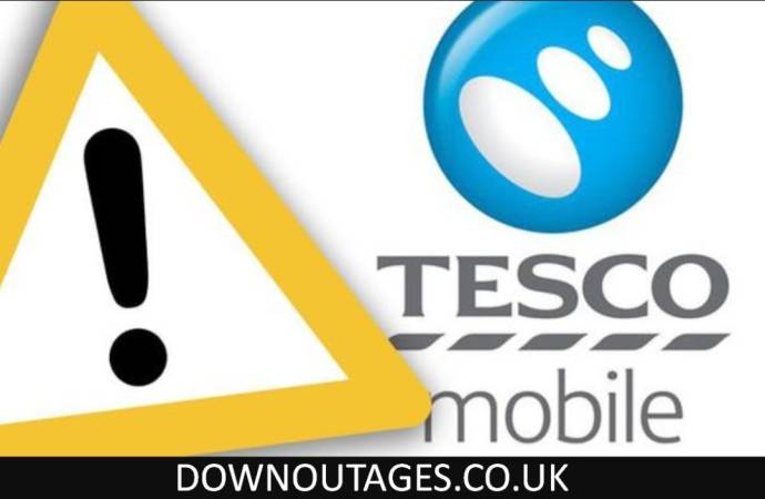 tesco mobile network problems today