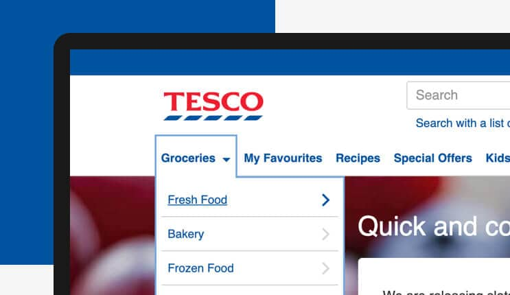 tescos groceries online