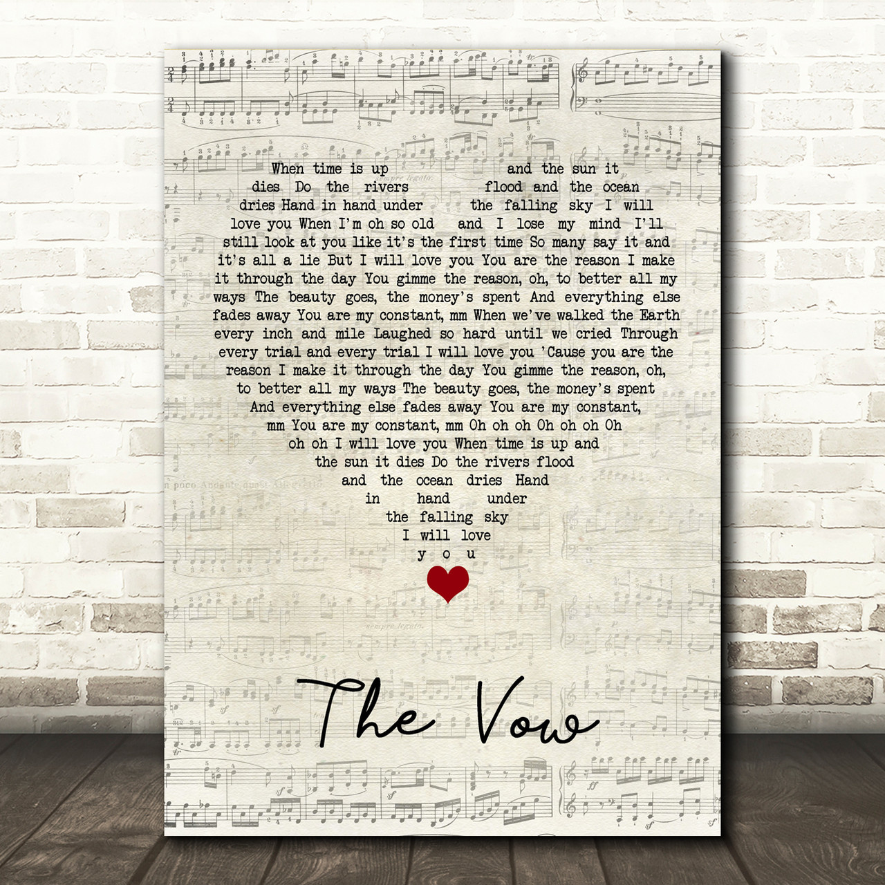 the vow song lyrics