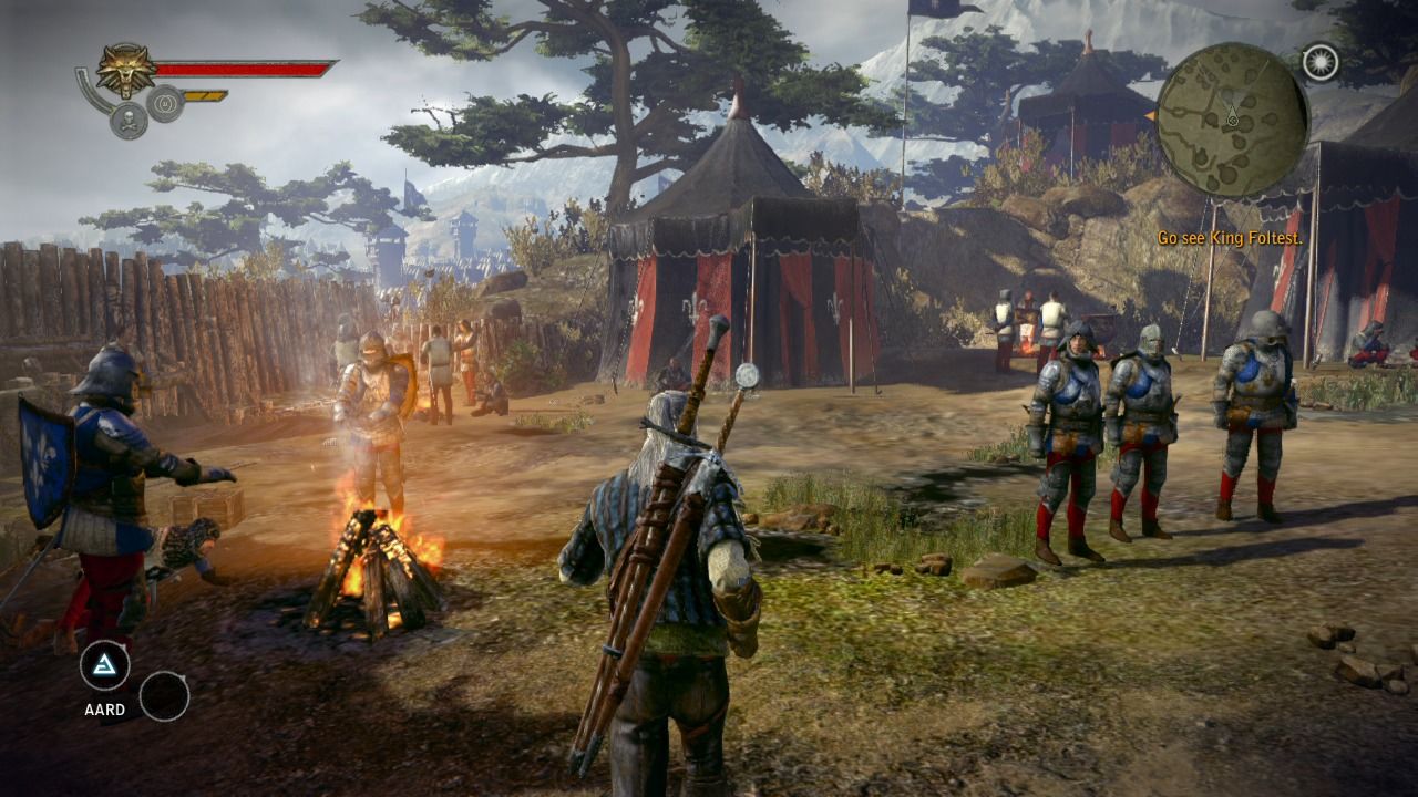 the witcher 2 assassins of kings gameplay