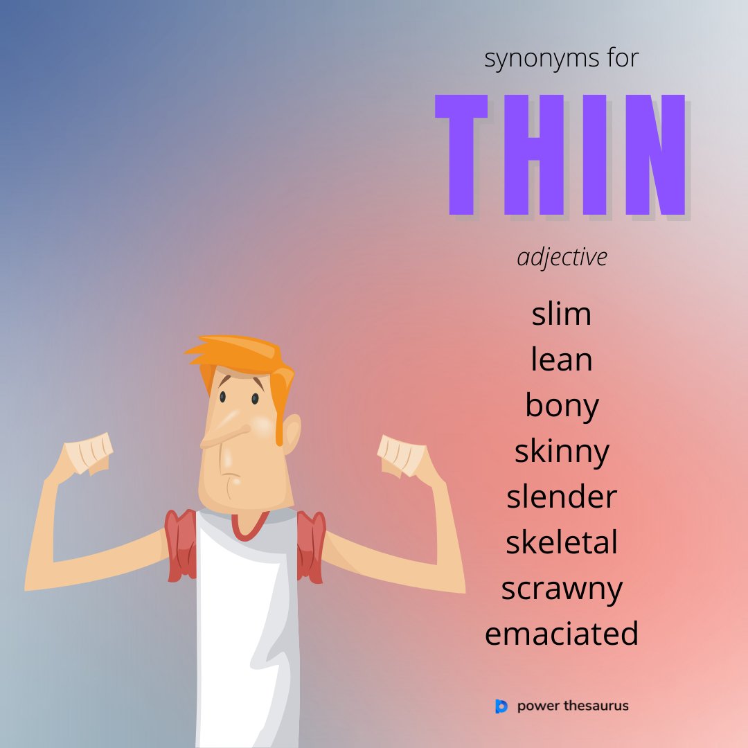 thin synonym