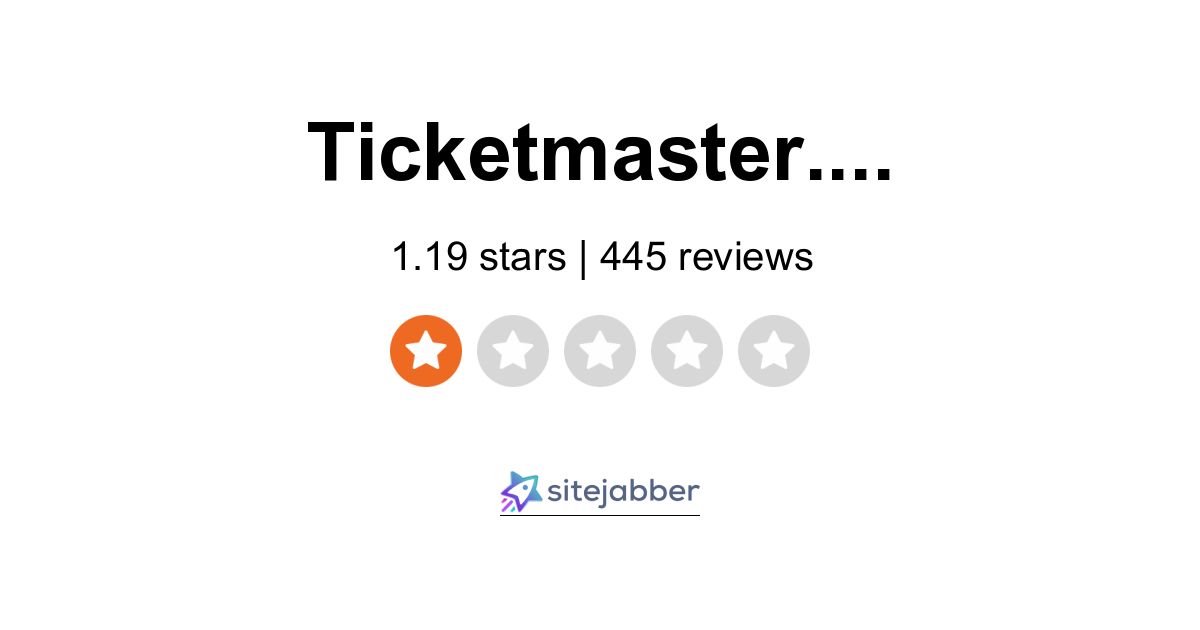 ticketmaster reviews