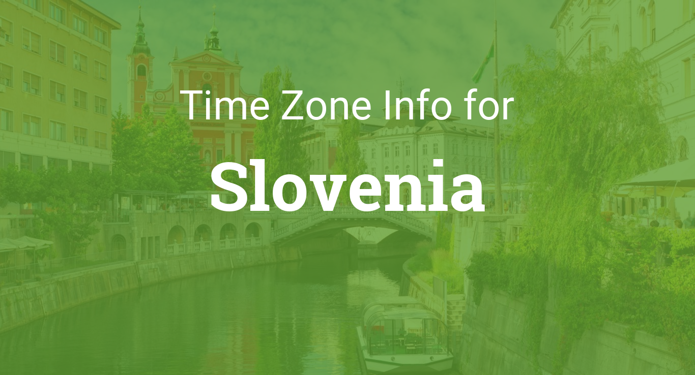 time difference slovenia