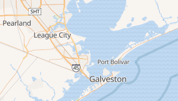 time zone galveston tx