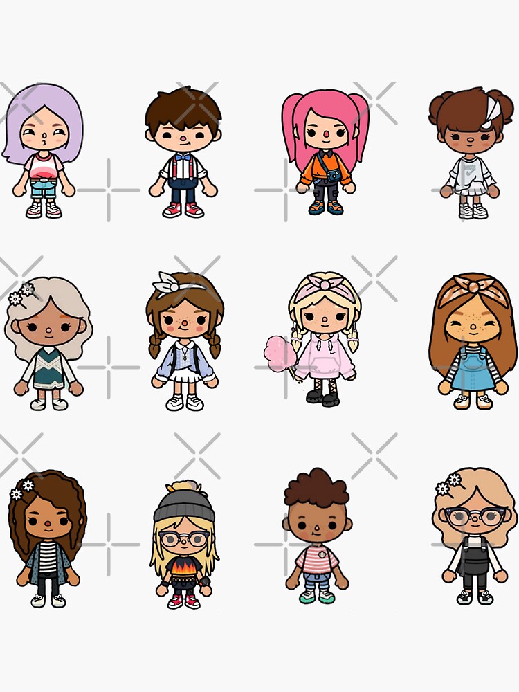 toca boca characters