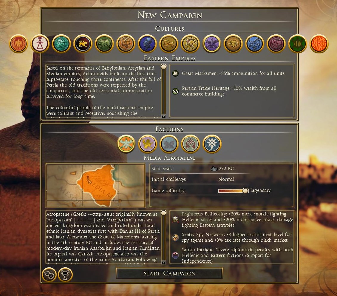 total war rome 2 factions