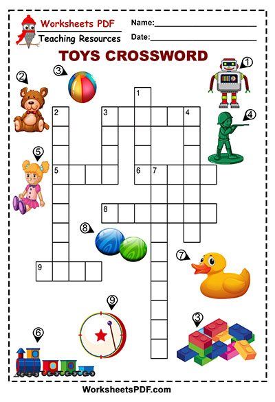 toy with crossword clue