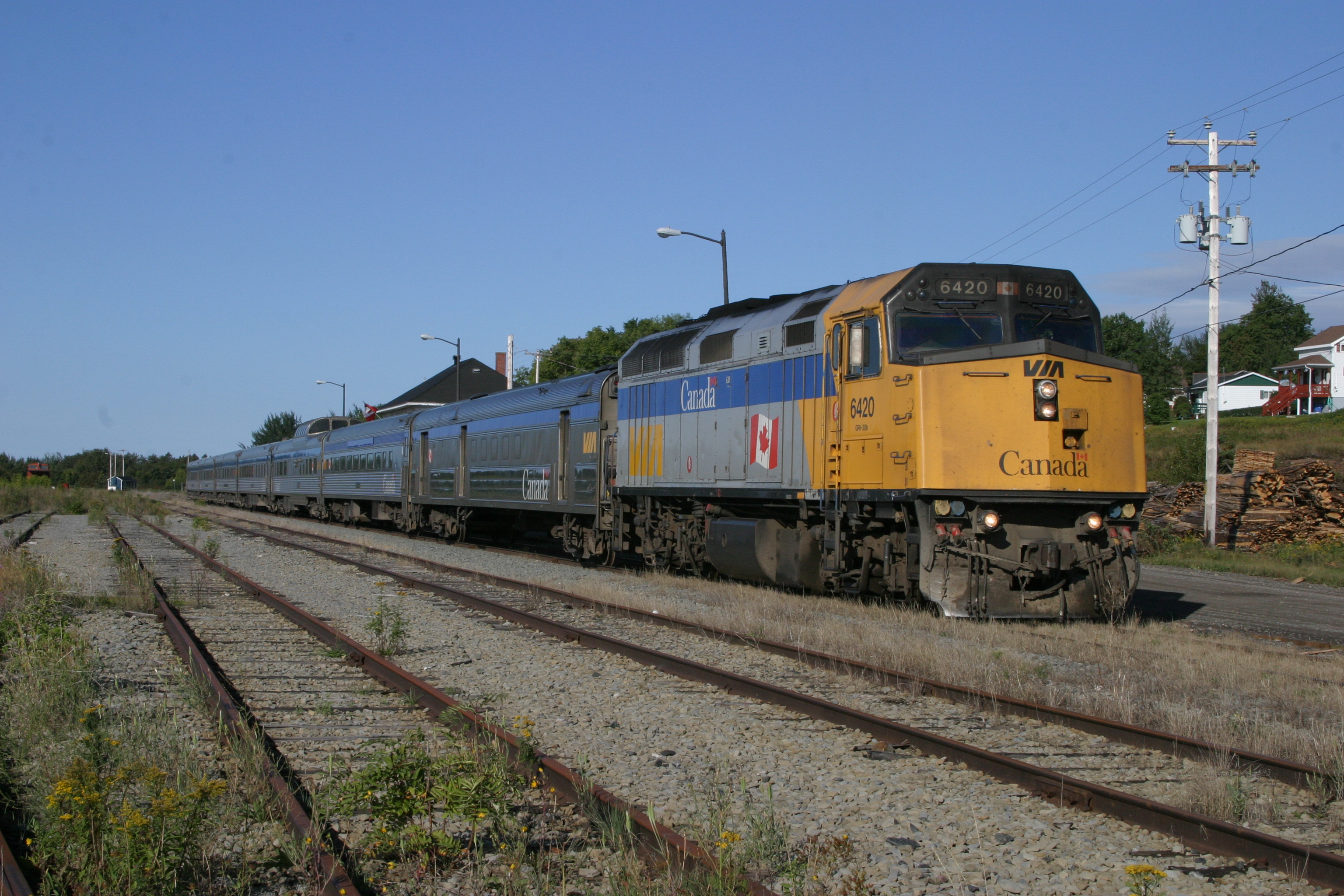 train montreal gaspé