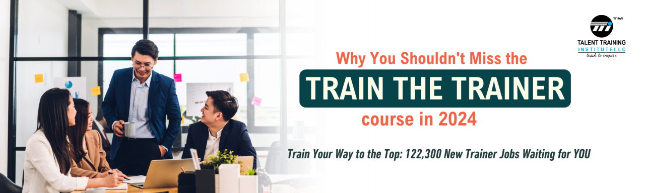 train the trainer jobs