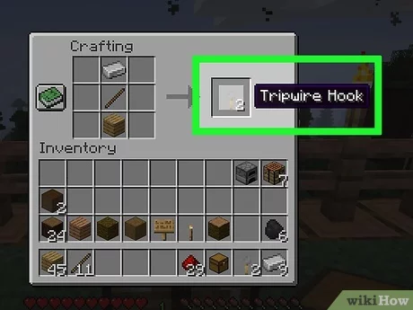 trapped chest crafting recipe