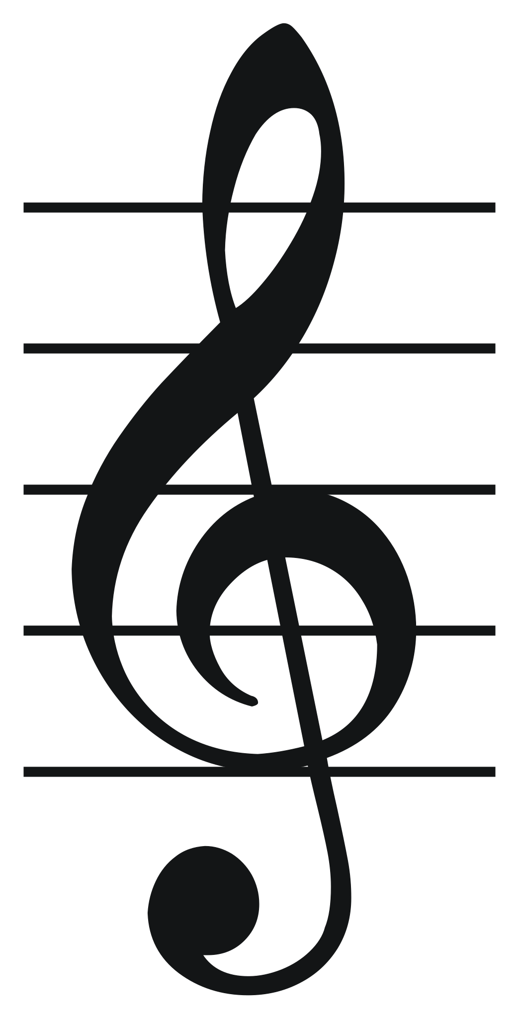 treble clef image