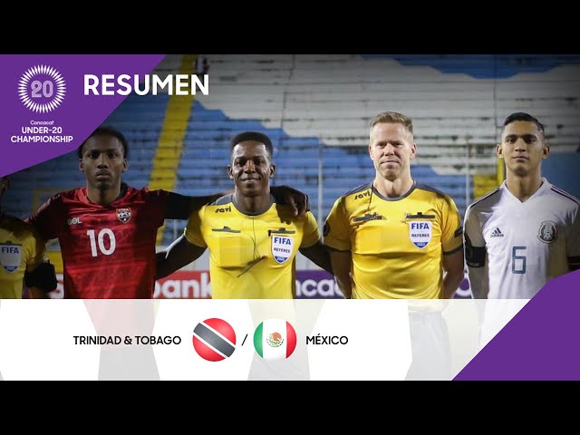 trinidad y tobago vs mexico sub 20