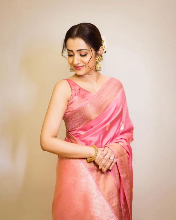 trisha saree photos