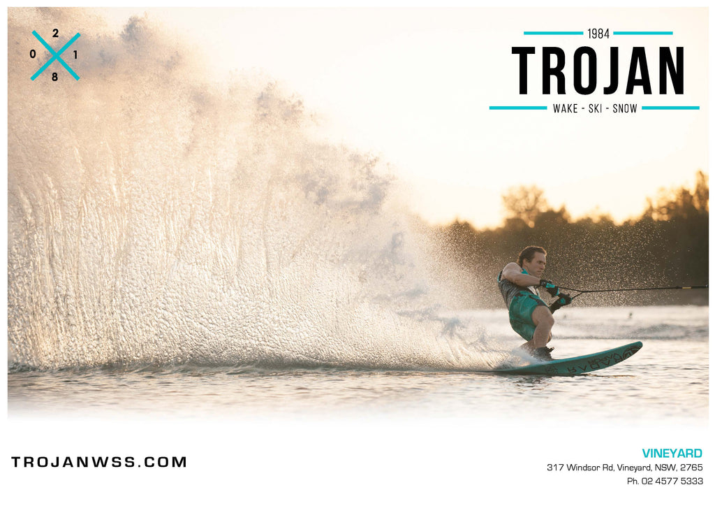 trojan ski and wake