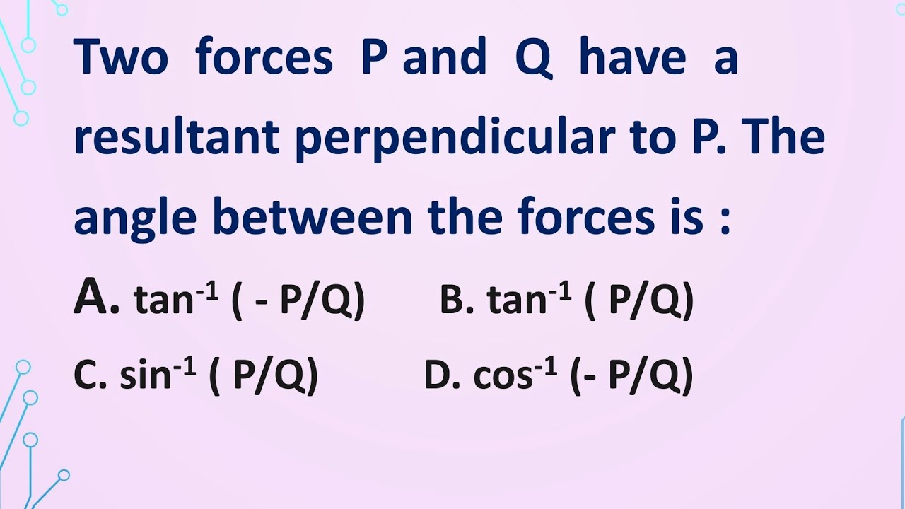 two forces p and q