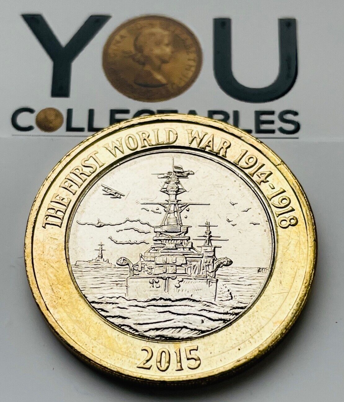 two pound coin 2015 first world war