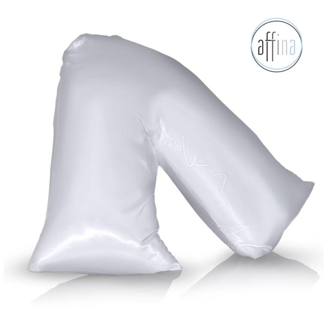 u shaped silk pillowcase