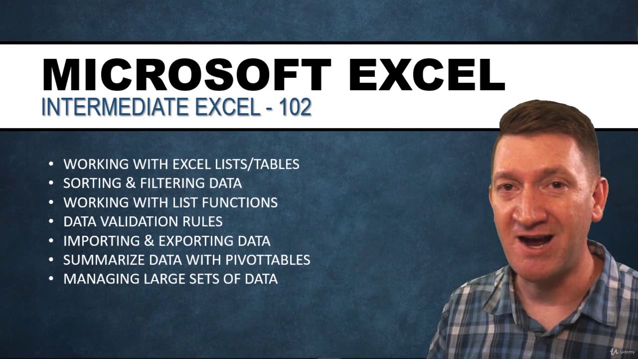 udemy excel