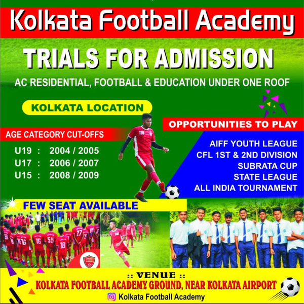 under 19 football trials in india
