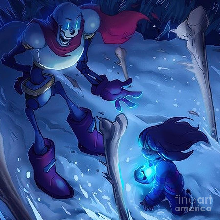 undertale papyrus art