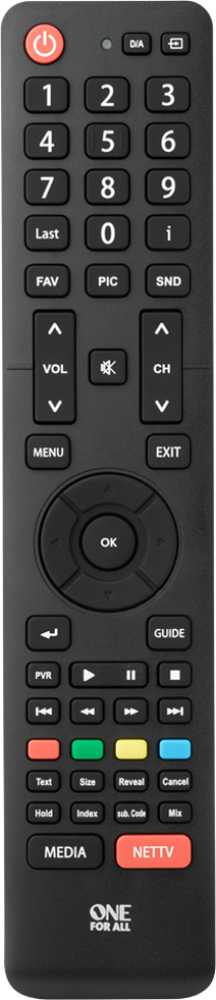 universal tv remote hisense