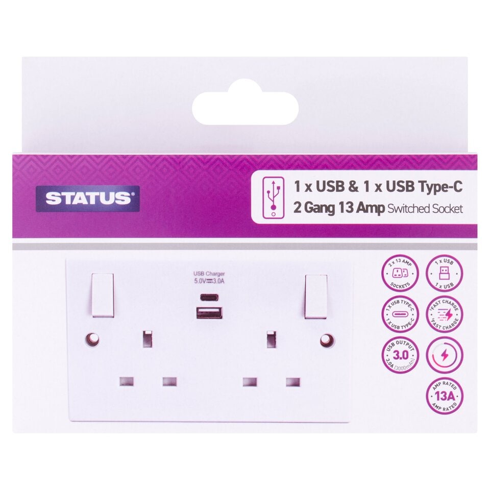 usb c plug tesco