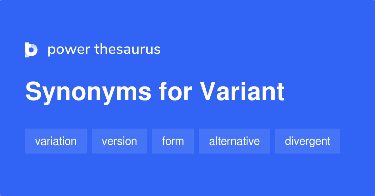 variant thesaurus