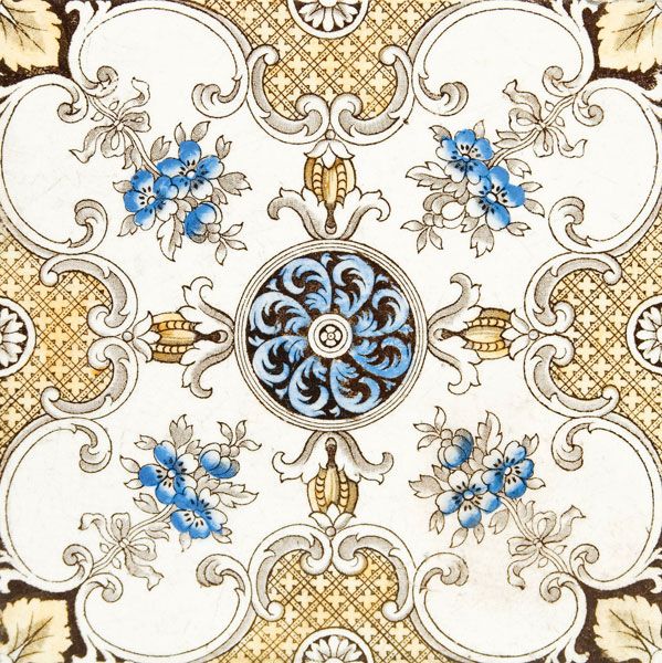 very ornate decorative art style