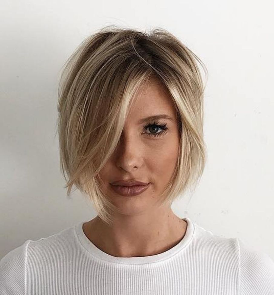 very short bobs for fine hair