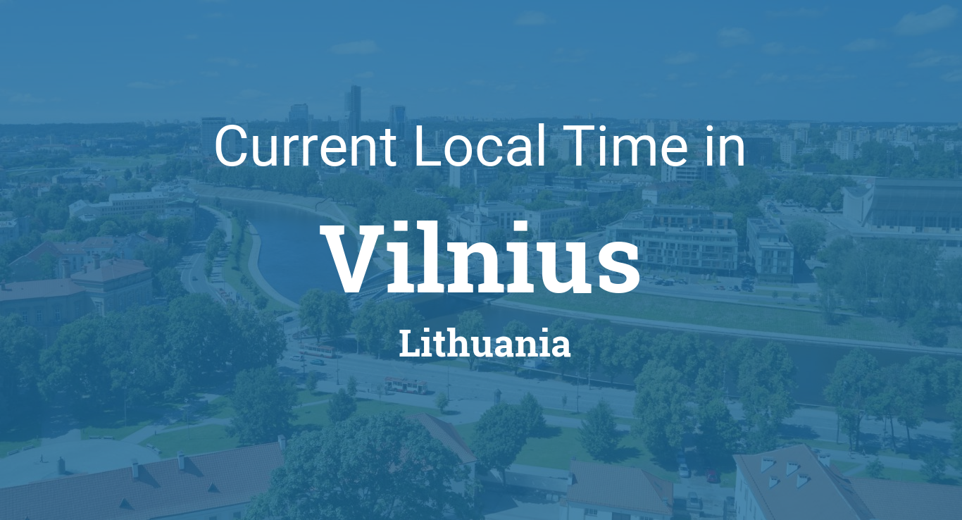 vilnius local time now