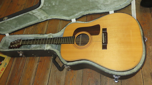 vintage washburn acoustic guitars