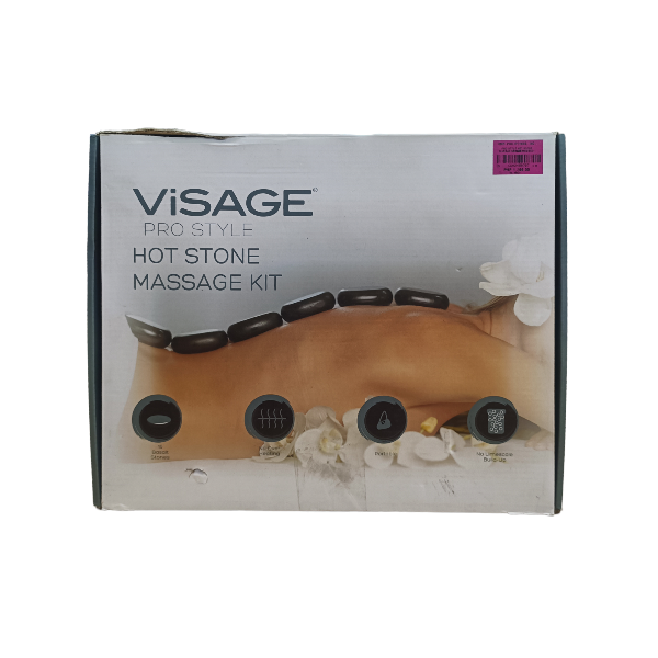 visage hot stone massage kit