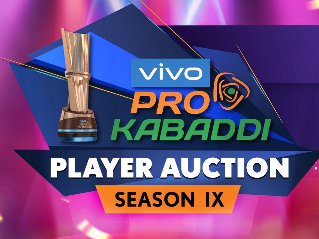 vivo pro kabaddi auction 2022